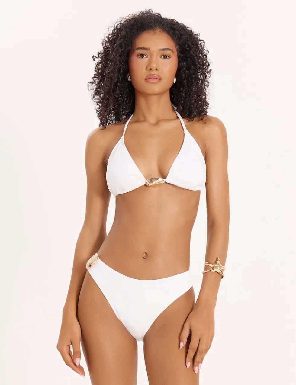 Davina High Leg Bikini Bottoms