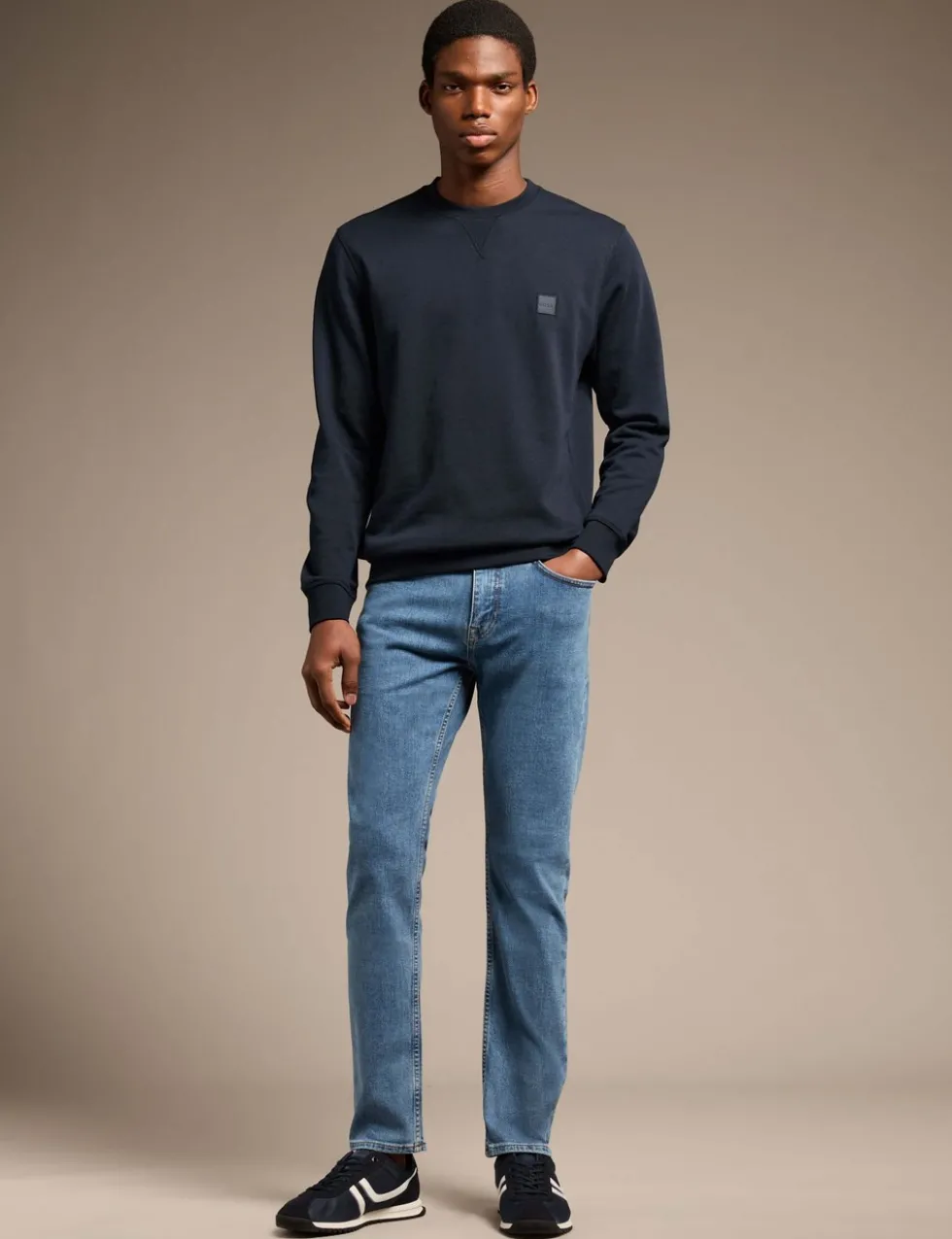 Delaware Slim Fit 5 Pocket Stretch Jeans