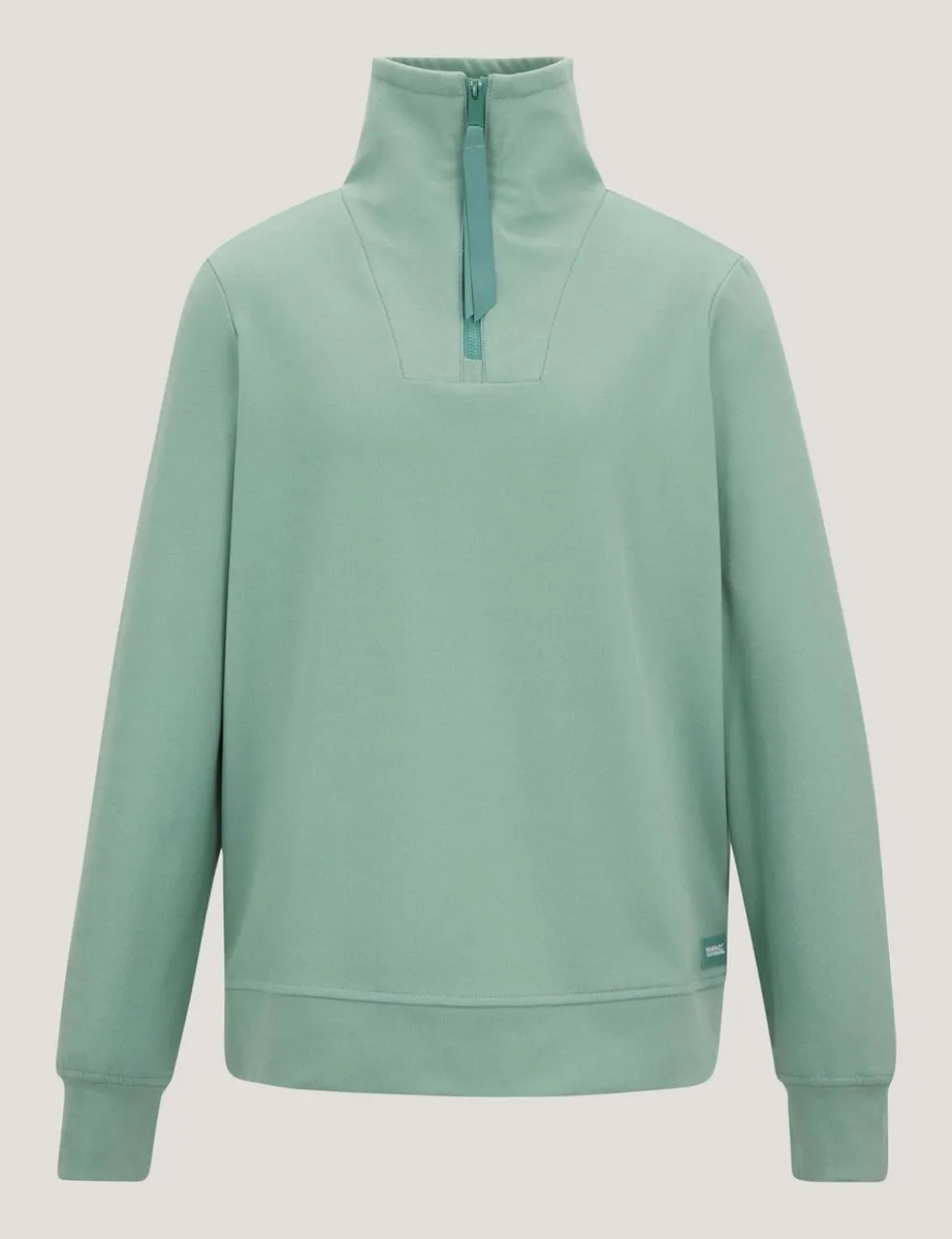 Demmi Funnel Neck Half Zip Sweatshirt
