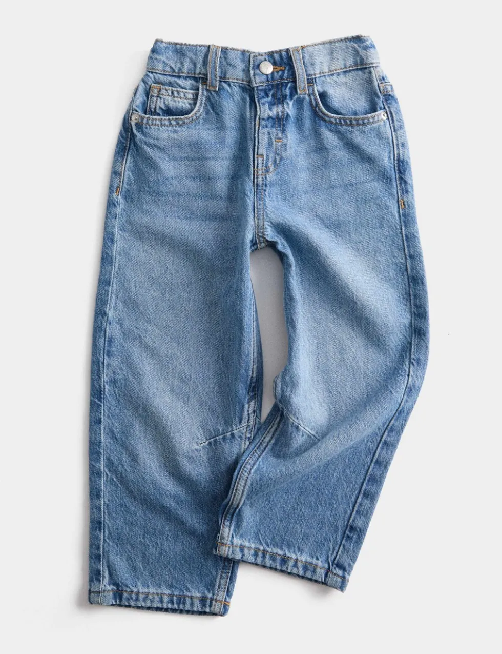 Denim Barrel Leg Jeans (2-10 Yrs)