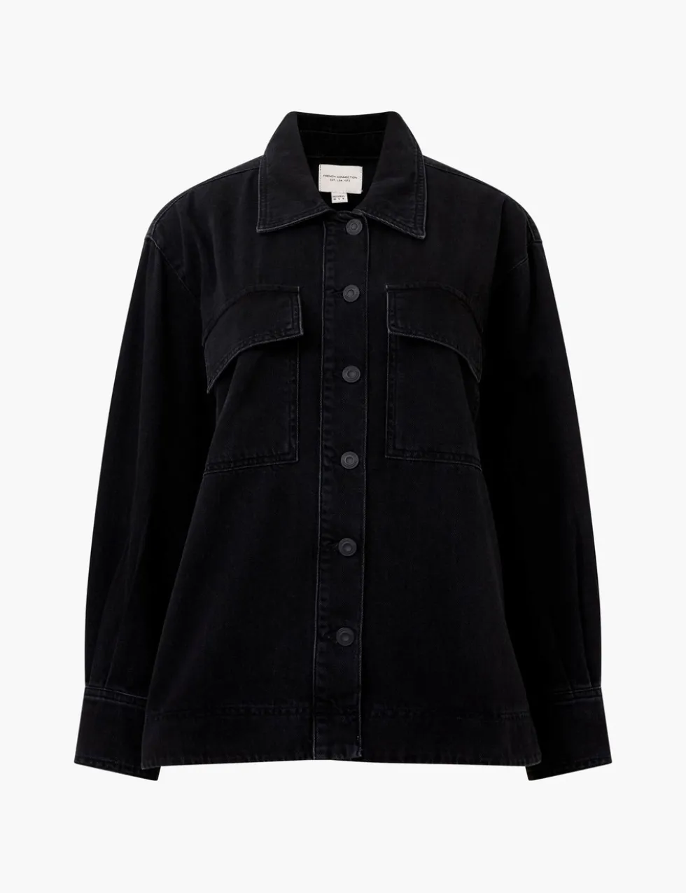 Denim Collared Jacket