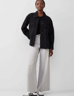 Denim Collared Jacket