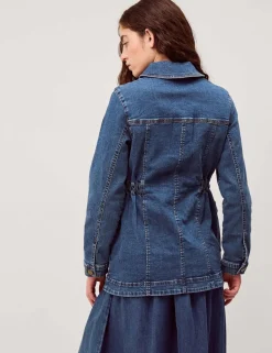 Denim Collared Jacket