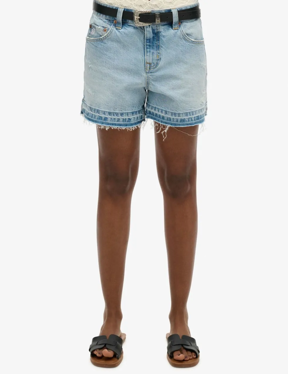 Denim Cut Off Shorts