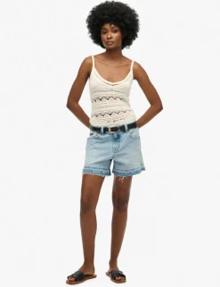 Denim Cut Off Shorts