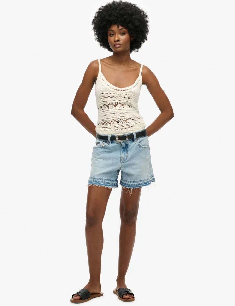 Denim Cut Off Shorts