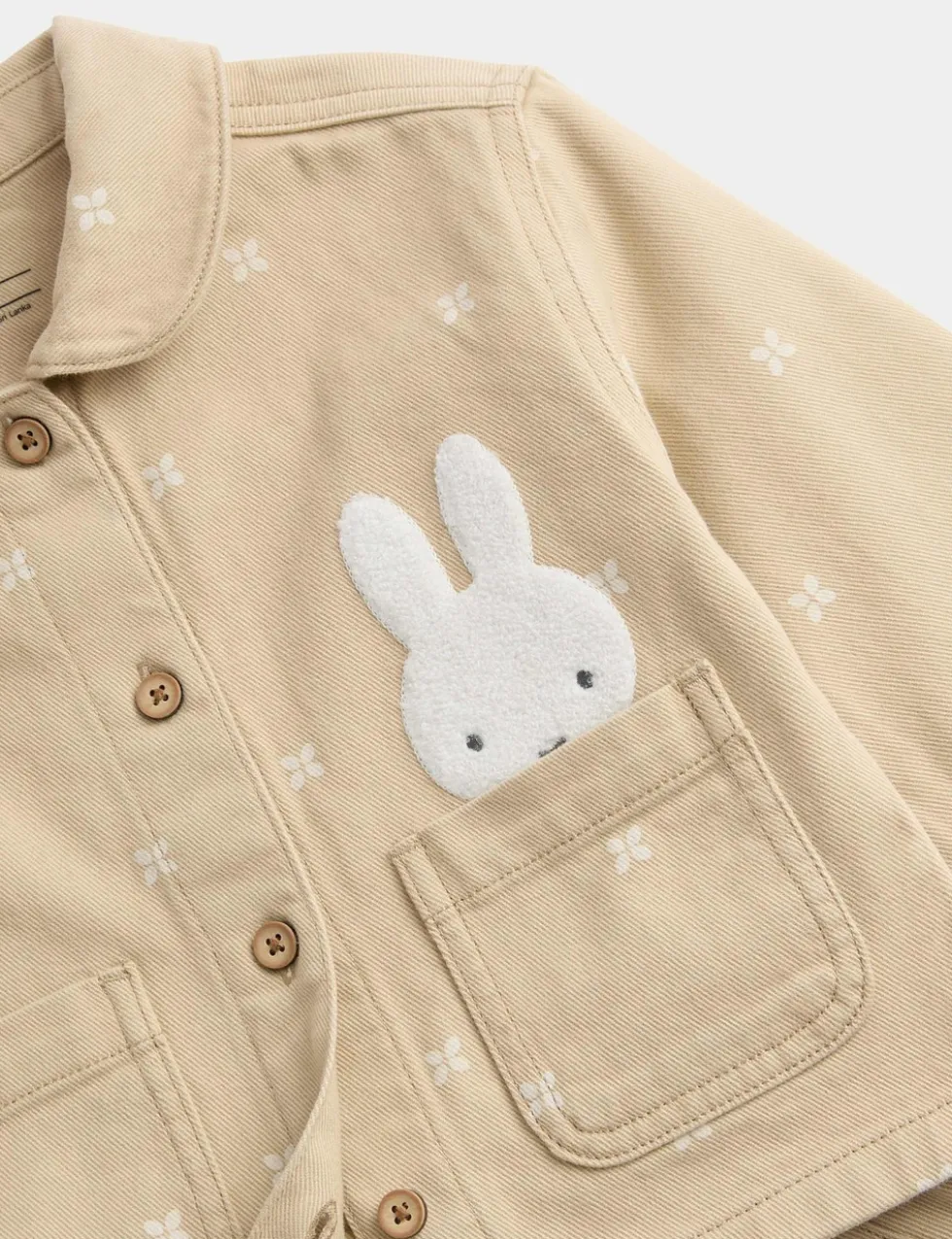 Denim Garment Dyed Miffy™ Outfit (0-3 Yrs)