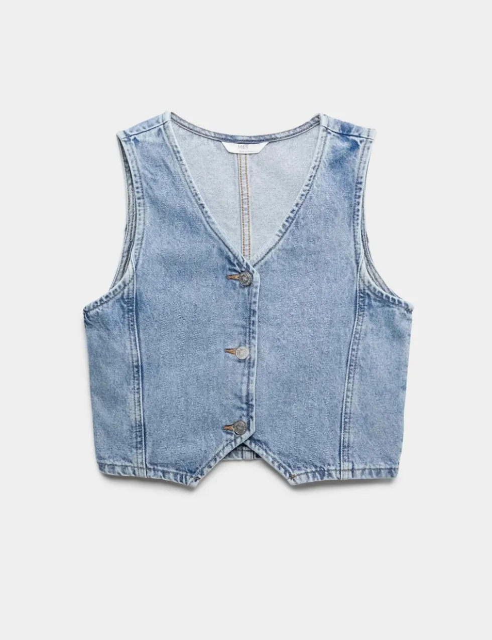 Denim Gilet Vest (6-16 Yrs)