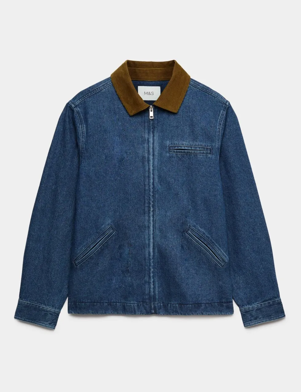Denim Harrington Jacket