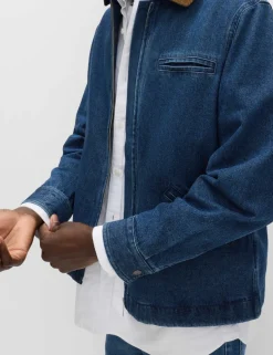 Denim Harrington Jacket