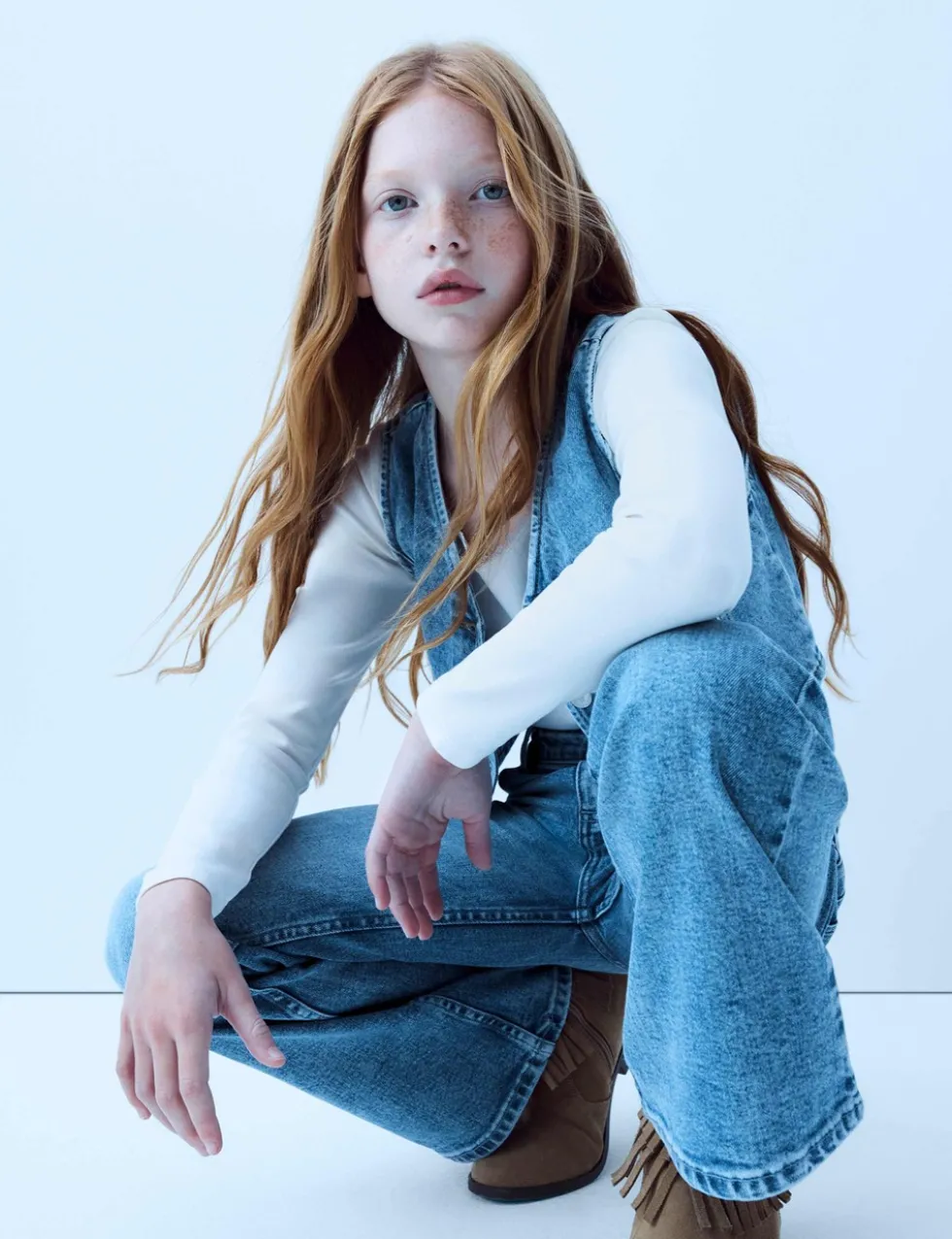 Denim Kickflare Jeans (6-16 Yrs)