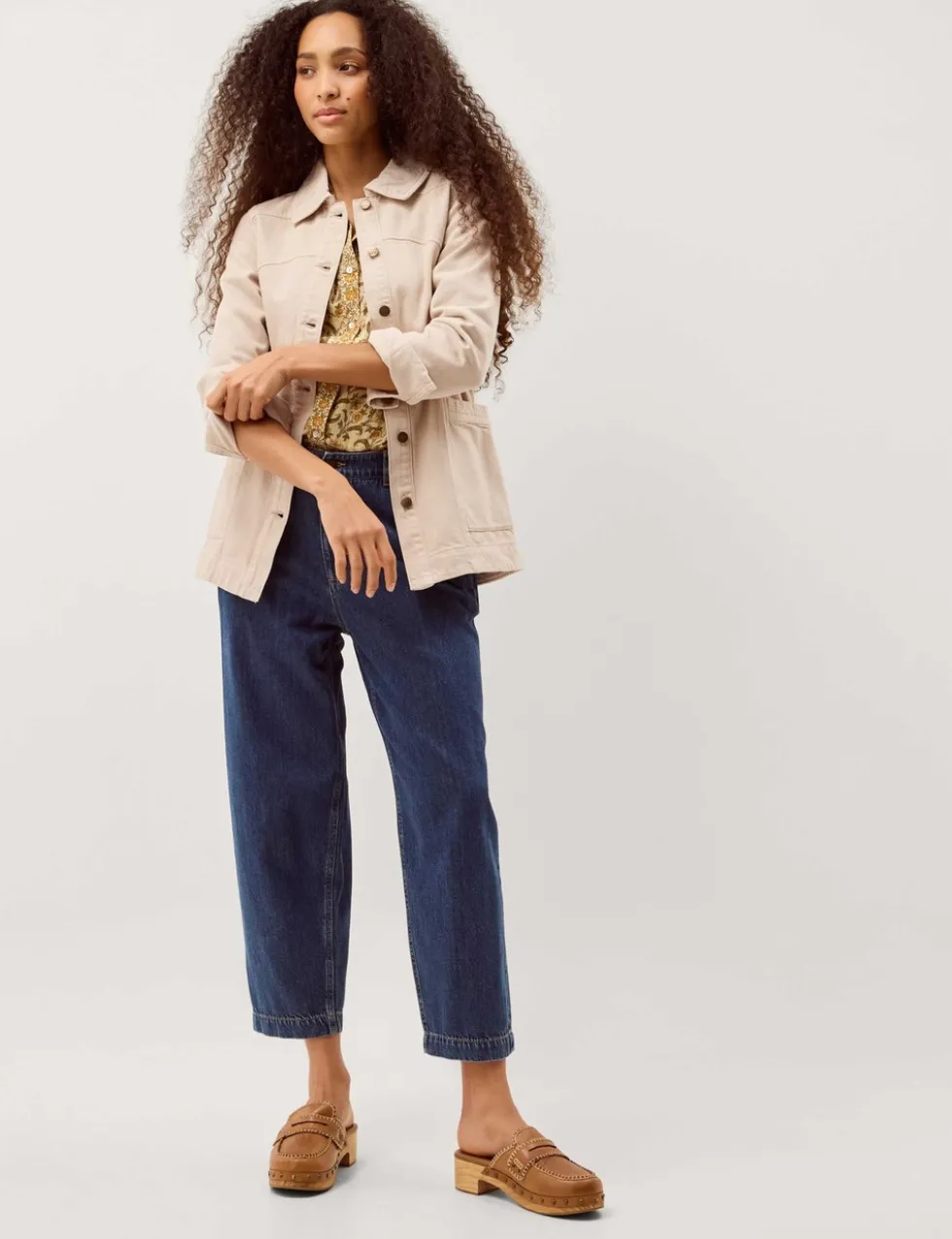 Denim Longline Jacket
