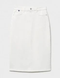 Denim Midi Skirt