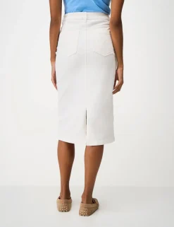 Denim Midi Skirt