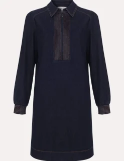 Denim Mini Shirt Dress