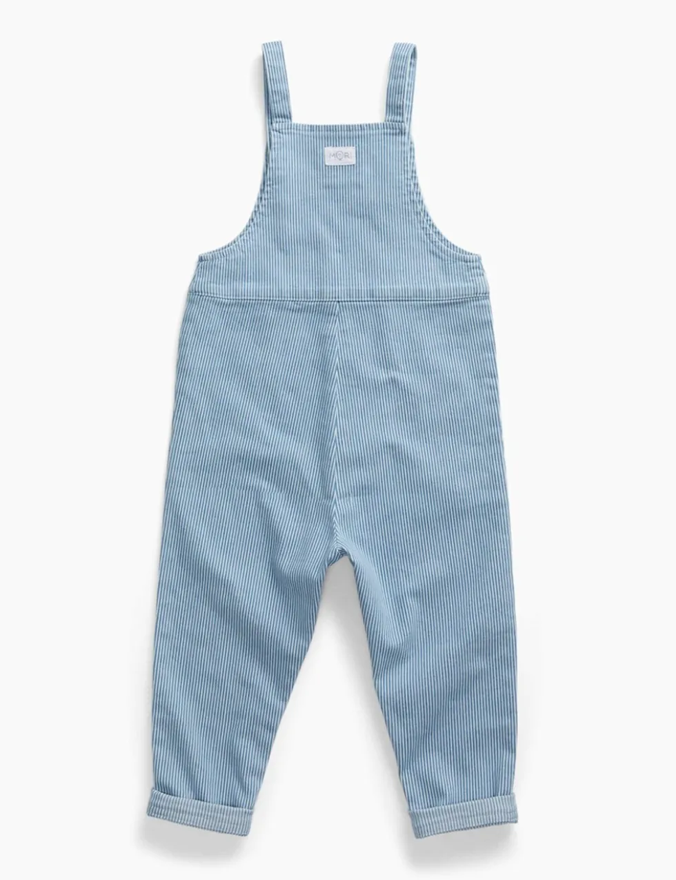 Denim Striped Dungarees (3 Mths - 4 Yrs)