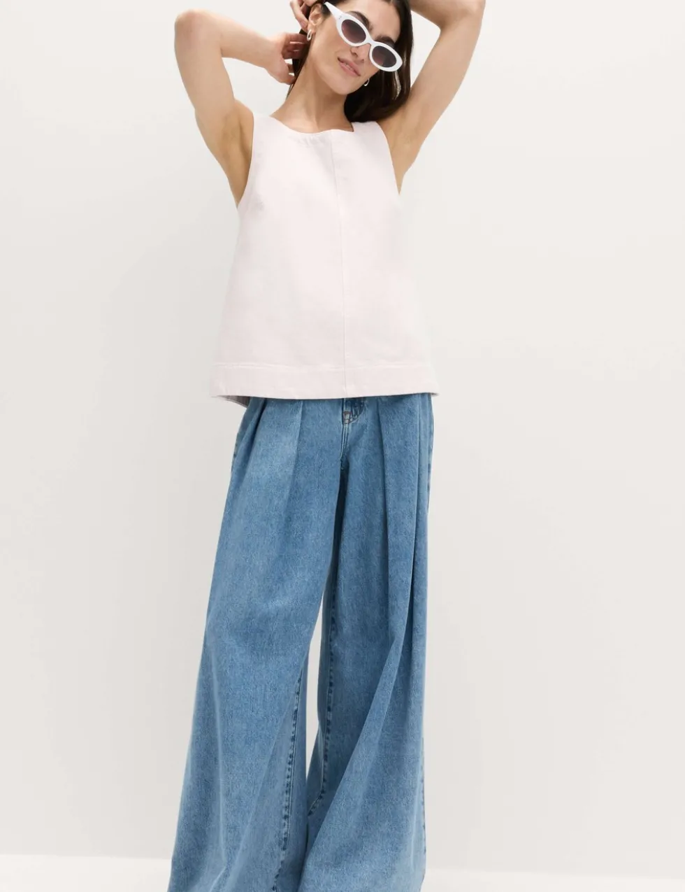 Denim Tank Top