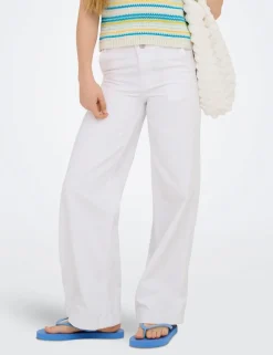 Denim Wide Leg Jeans (8-14 Yrs)