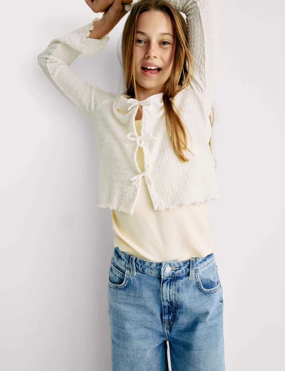 Denim Wide Leg Jeans (6-16 Yrs)
