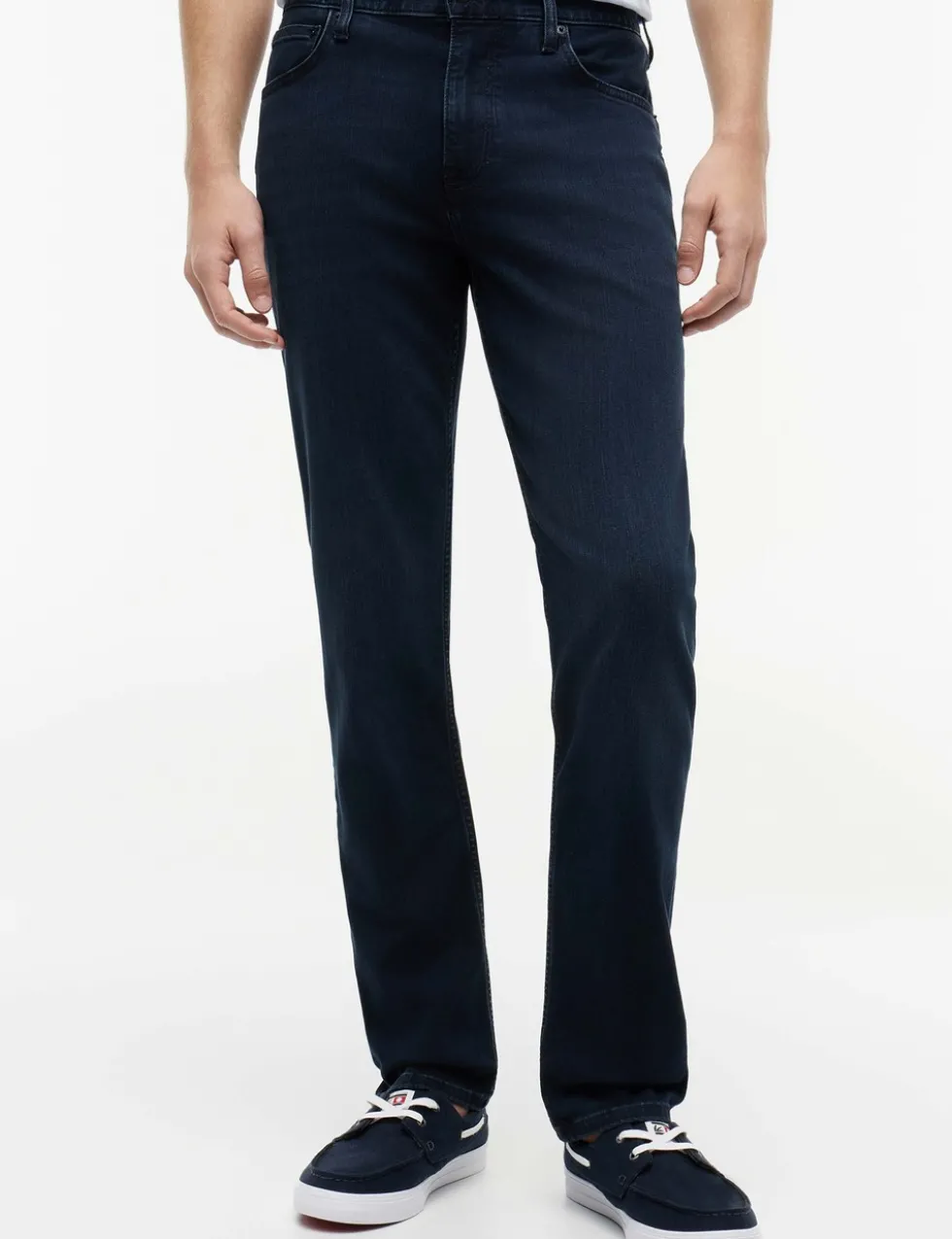 Denton Regular Fit 5 Pocket Stretch Jeans