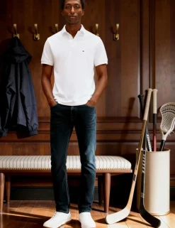 Denton Regular Fit 5 Pocket Stretch Jeans