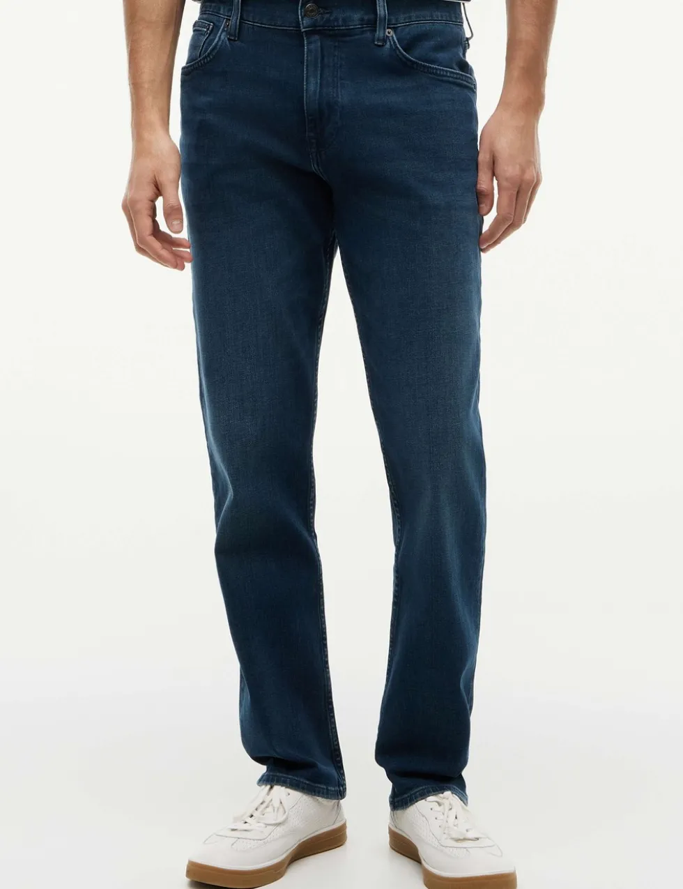 Denton Straight Fit 5 Pocket Jeans