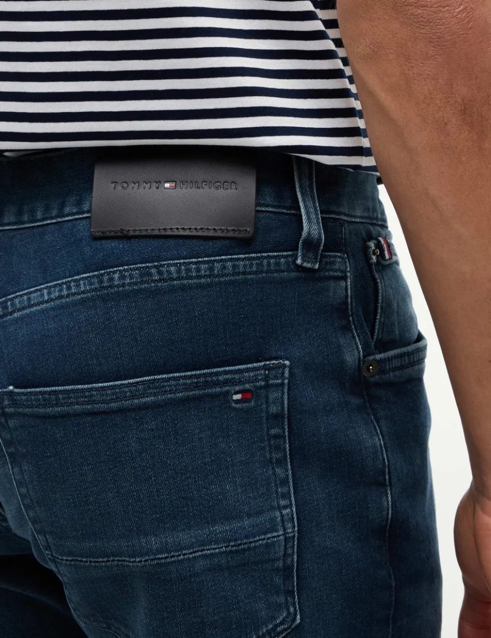 Denton Straight Fit 5 Pocket Jeans