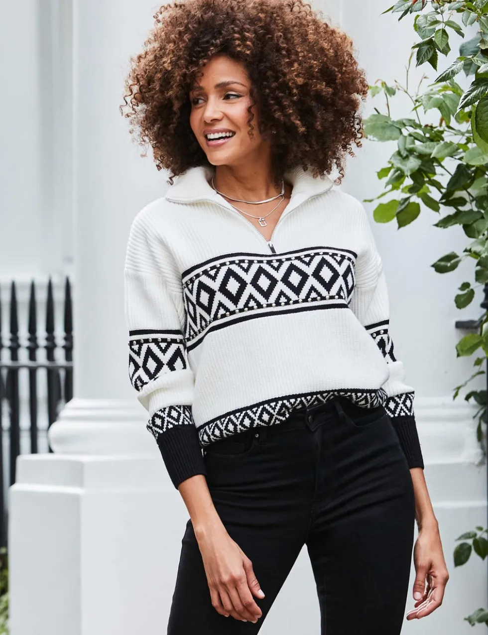 Detailed Roll Neck Jumper