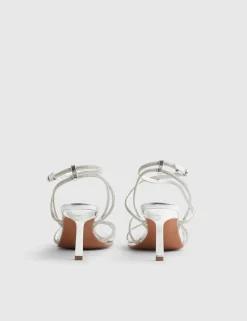 Diamanté Strappy Stiletto Heel Sandals