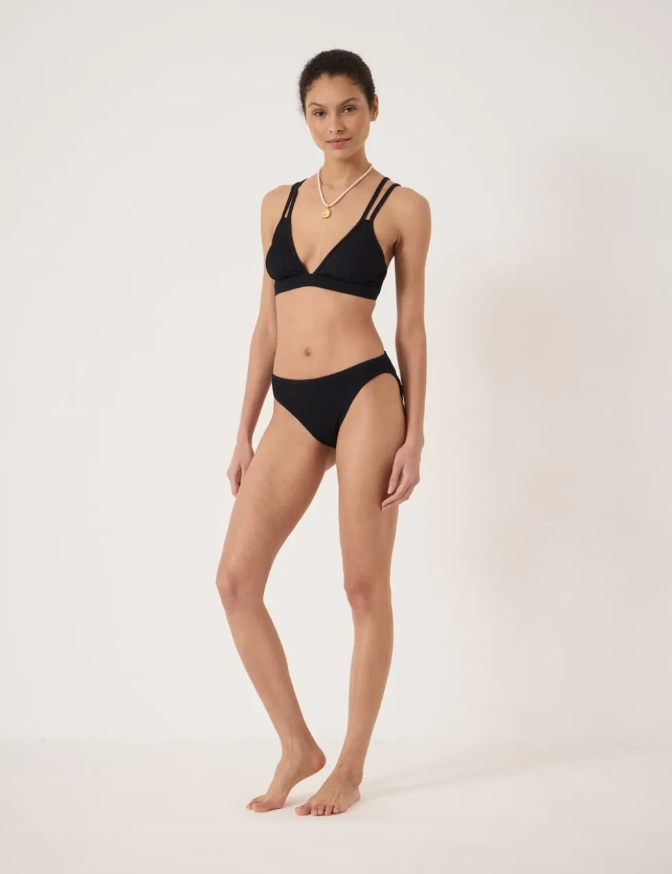 Dina Crinkle Triangle Bikini Top