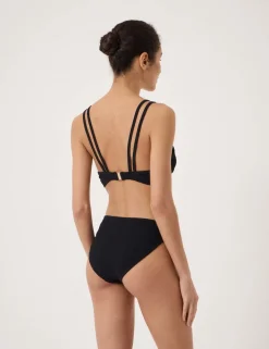Dina Crinkle Triangle Bikini Top
