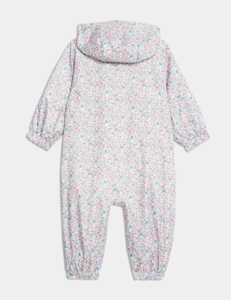 Ditsy Floral Puddlesuit (0-3 Yrs)