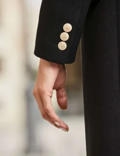 Double Breasted Longline Coat
