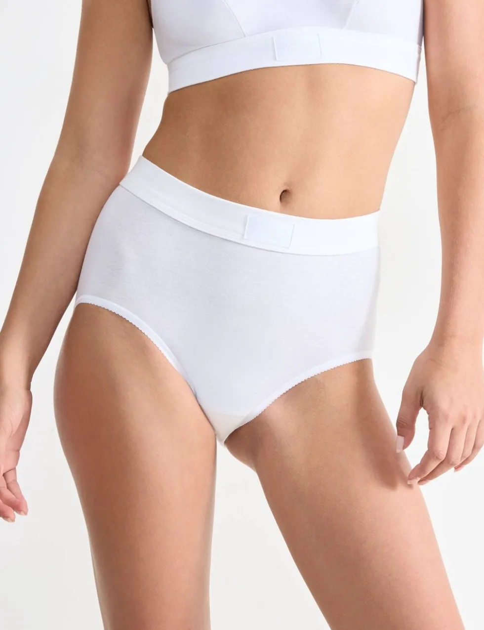 Double Comfort Maxi Cotton Rich Full Briefs