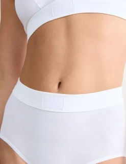 Double Comfort Maxi Cotton Rich Full Briefs