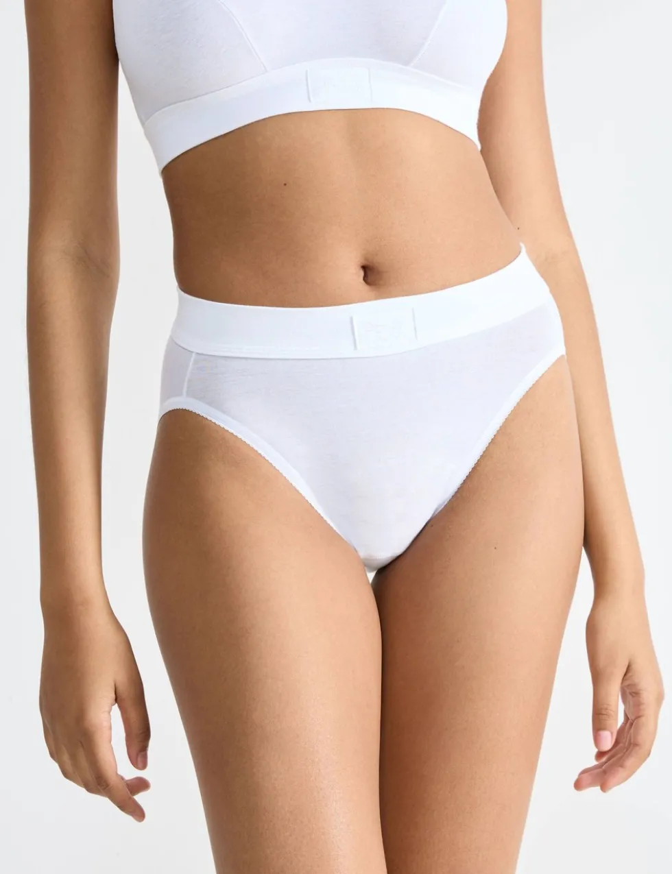 Double Comfort Tai High Leg Knickers