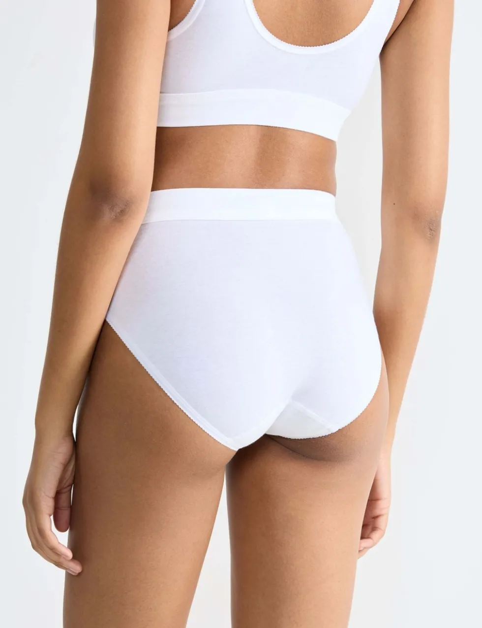 Double Comfort Tai High Leg Knickers