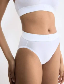 Double Comfort Tai High Leg Knickers