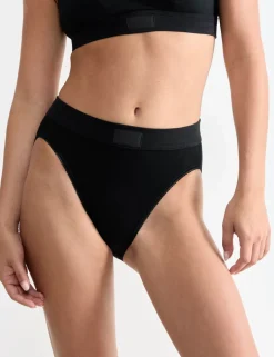 Double Comfort Tai High Leg Knickers