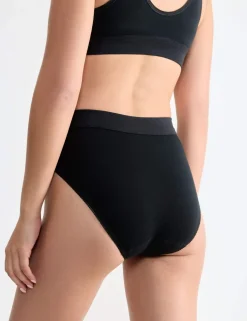 Double Comfort Tai High Leg Knickers