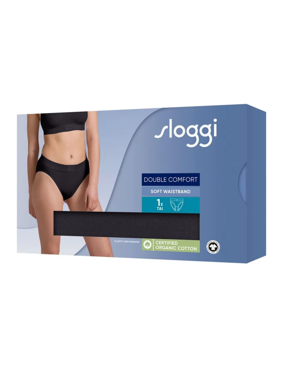 Double Comfort Tai High Leg Knickers