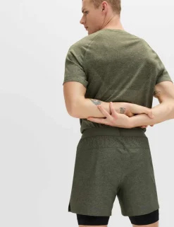 Double Layered 5 inch Sports Shorts