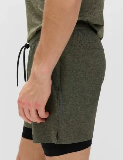 Double Layered 5 inch Sports Shorts