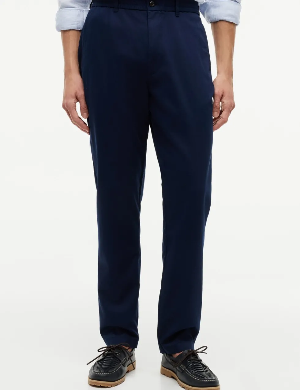 Dover Lyocell Rich Elasticated Waist Chinos
