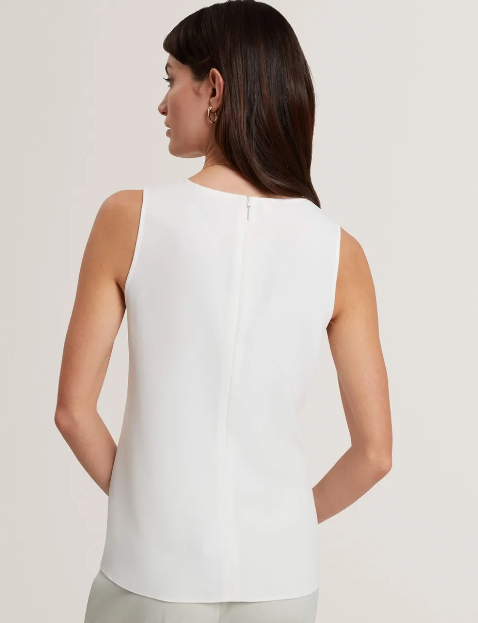 Draped Bar Detail Top