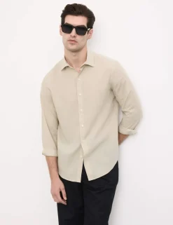 Easy Iron Linen Rich Performance Shirt