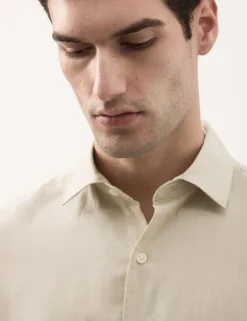 Easy Iron Linen Rich Performance Shirt