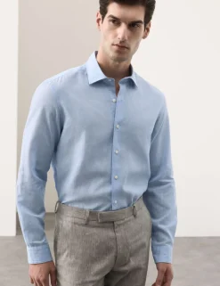 Easy Iron Linen Rich Performance Shirt