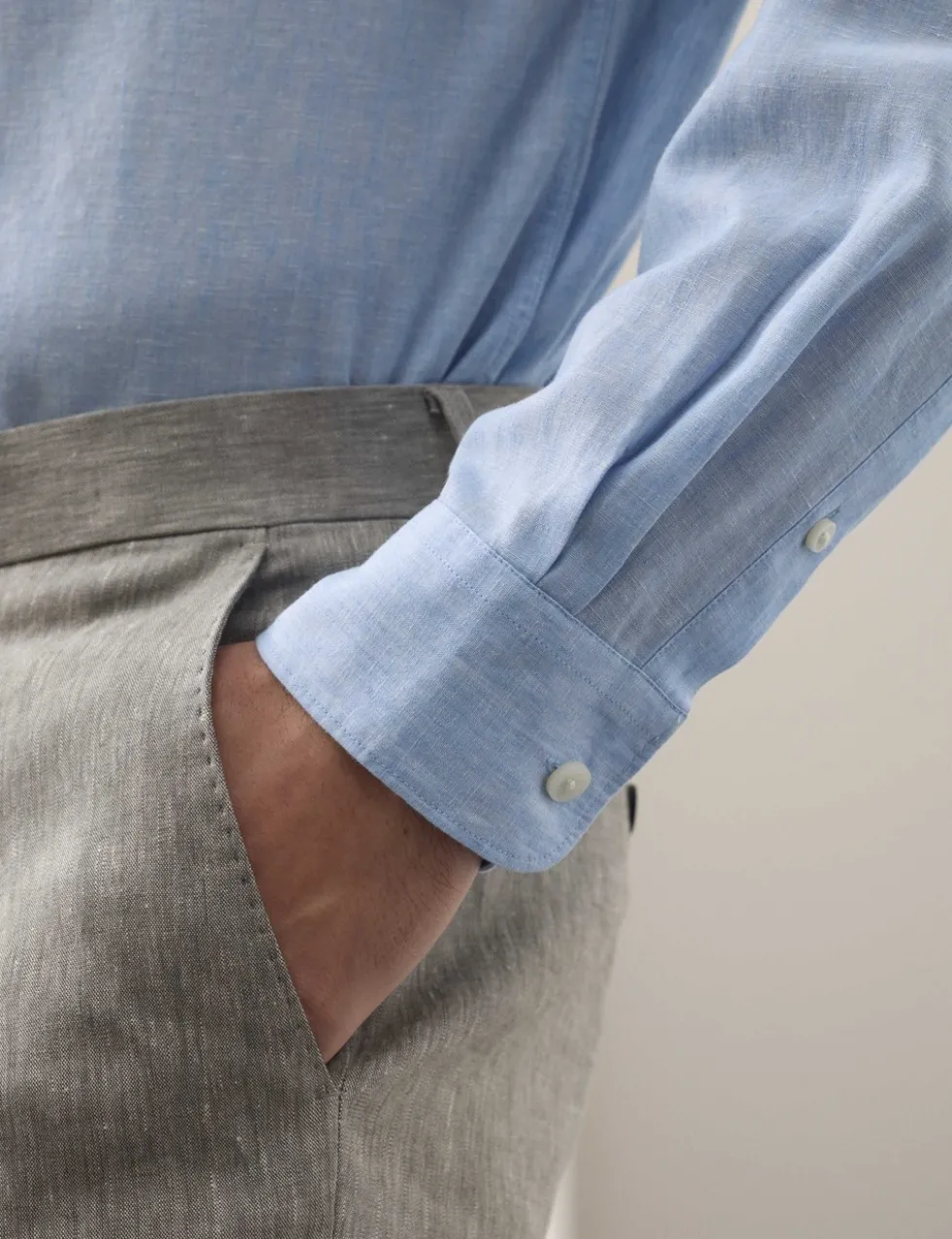 Easy Iron Linen Rich Performance Shirt