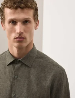 Easy Iron Linen Rich Performance Shirt